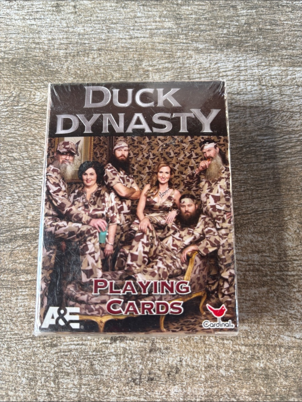 Duck Dynasty Playing Cards by - Brown Camo plastic still on